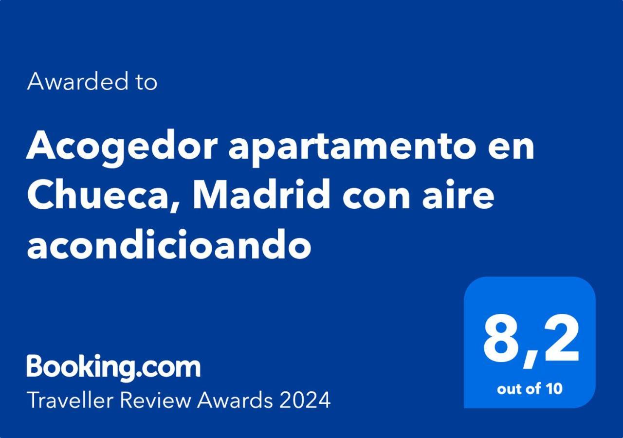 Comodo Y Acogedor Apartamento En Chueca, Gran Via Con Aire Acondicionado Y Calefaccion Madrid Exteriör bild
